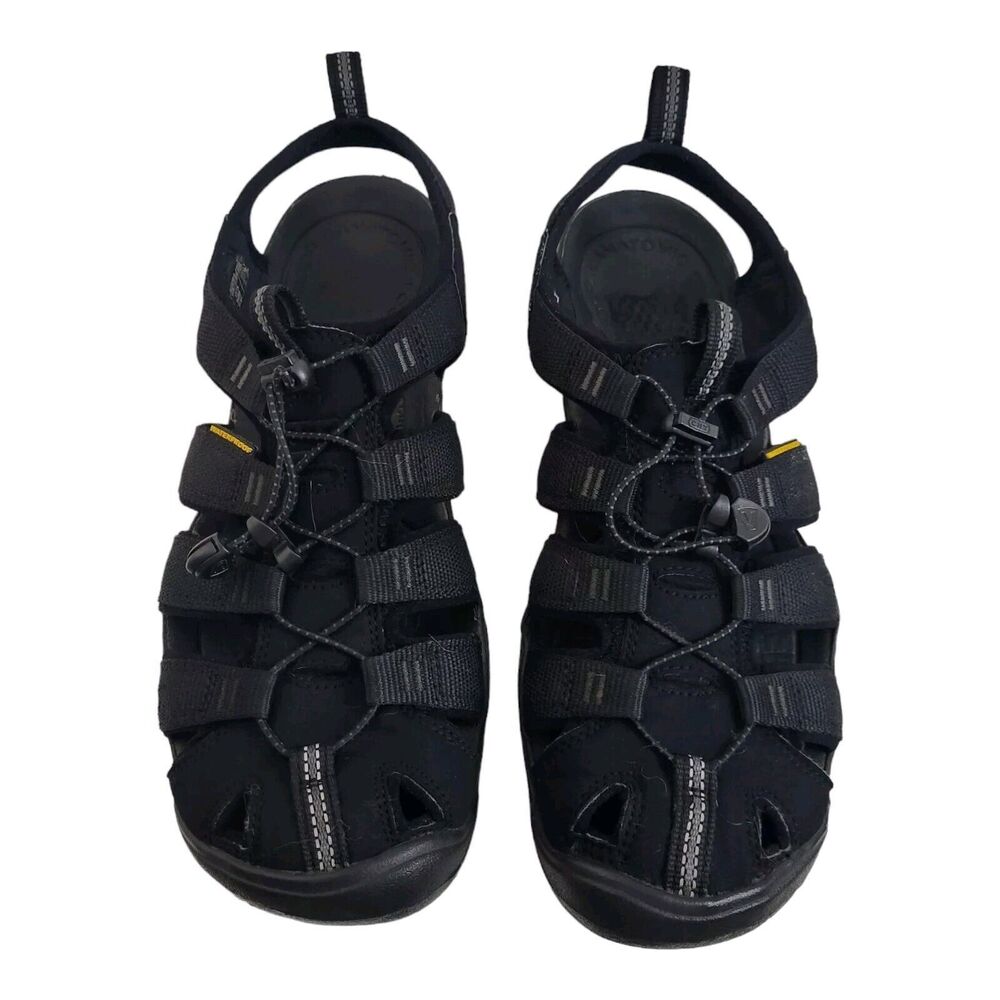 KEEN Clearwater CNX Sport Sandals Black Waterproof 1020662 Womens US 10.5 $110